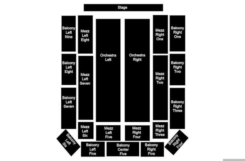 Plymouth Memorial Hall Seating Chart