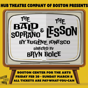 The Bald Soprano & The Lesson at Boston Center for the Arts