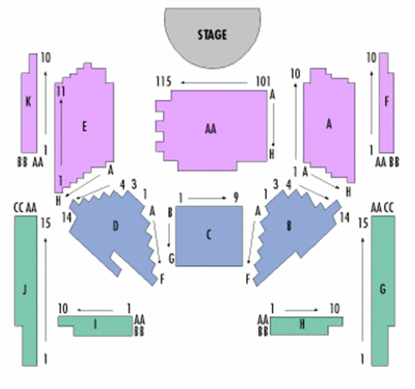 Cape Playhouse Seating Chart